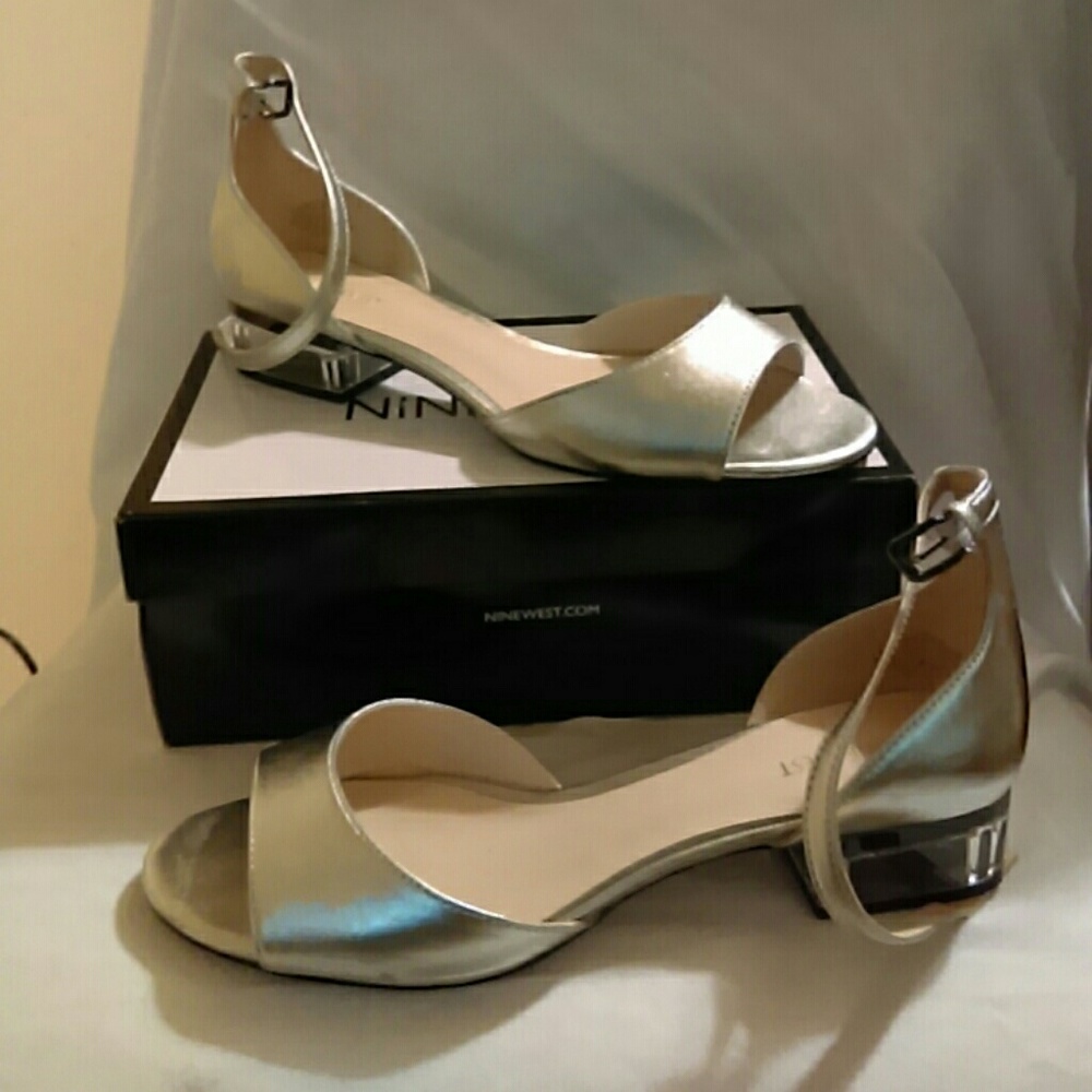 Nine West Kitten Heel Sandals
